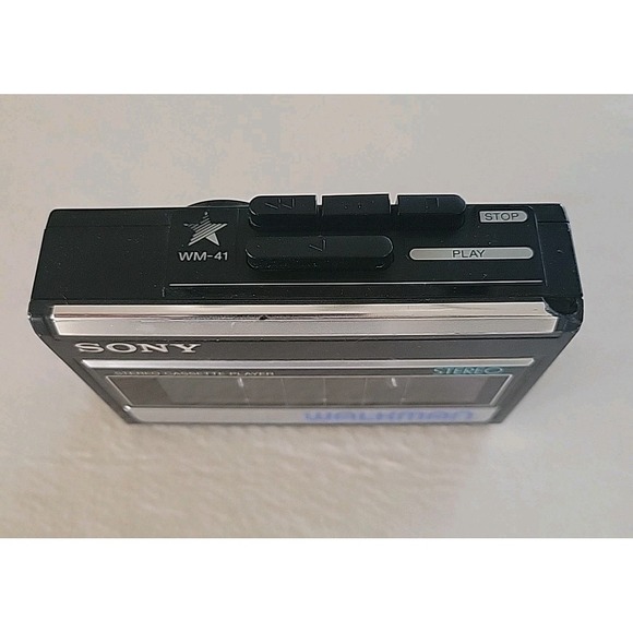 Vintage Sony Walkman WM-41 Cassette Player — Not Working — For Parts or Repair - Picture 2 of 7